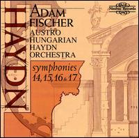 Haydn: Symphonies 14, 15, 16, & 17 von Adam Fischer