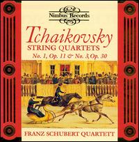 Tchaikovsky: String Quartets Nos. 1 & 3 von Franz Schubert Quartett