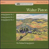 Walter Piston: String Quartets Nos. 1-3 von Portland String Quartet