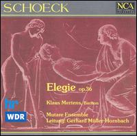 Schoeck: Elegie, Op.36 von Klaus Mertens
