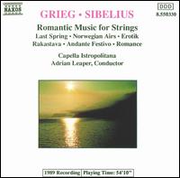 Grieg, Sibelius: Romantic Music for Strings von Adrian Leaper