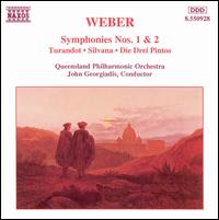 Weber: Symphonies Nos. 1 & 2 von John Georgiadis