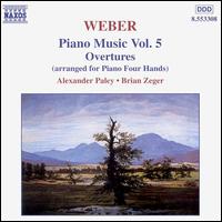 Weber: Piano Music Vol 5 - Overtures von Various Artists