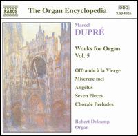 Marcel Dupré: Works for Organ, Vol. 5 von Robert Delcamp