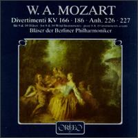 Mozart: Divertimenti, KV166, KV186 von Various Artists