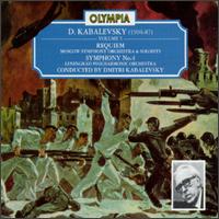 Dmitri Kabalevsky: Requiem, Op. 72/Symphony No. 4,Op.54 von Various Artists