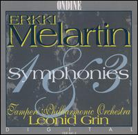 Melartin: Symphonies 1 & 3 von Leonid Grin