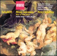 Schubert: Missa solemnis; Stabat meter; Salve Regina von Peter Schreier