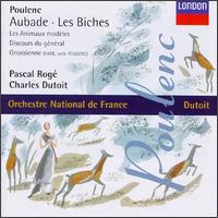 Francis Poulenc: Aubade; Les Biches; Les Animaux modèles; Discours de géneral; Gnossienne von Various Artists