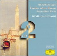 Mendelssohn: Songs Without Words von Daniel Barenboim