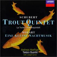 Schubert: Trout Quintet; Mozart: Eine kleine Nachtmusik von Takács String Quartet