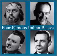 Four Famous Italian Basses von Various Artists