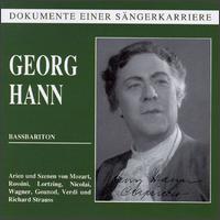 Georg Hann: Bassbariton von Georg Hann