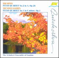 Brahms, Mendelssohn: Piano Quartets von Various Artists