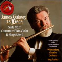 Bach: Suite No. 2; Concerto for Flute, Violin & Harpsichord von James Galway