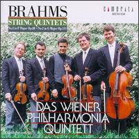 Brahms: String Quintets Nos. 1 & 2, Opp. 88 & 111 von Vienna Philharmonia Quintet