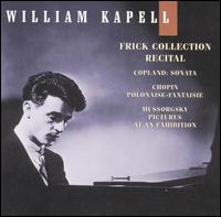 Frick Collection Recital von William Kapell