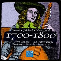The Years 1700-1800: Vivaldi, Bach,  Mozart, et al von Various Artists