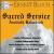 Bloch: Sacred Service Auodath Hakodesh von Ernest Bloch