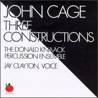 Cage: Three Constructions von Various Artists
