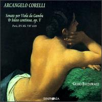 Corelli: Sonatas for viola da gamba & continuo, Op. 5 von Various Artists