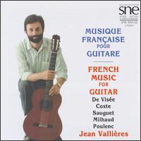 Musique Française pour Guitare von Jean Vallieres