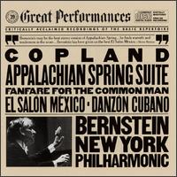 Copland: Appalachian Spring/Fanfare For The Common Man/El Salón México/Danzón Cubano von Leonard Bernstein
