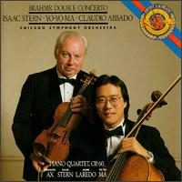 Brahms: Double Concerto/Piano Quartet No.3 von Various Artists
