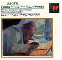 Reger: Piano Music for Four Hands von Various Artists