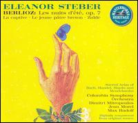 Berlioz: Les nuites d'été; La Captive; Le jeune pâtre breton; Zaïde von Eleanor Steber