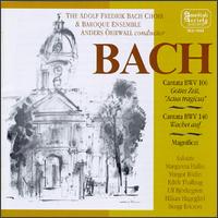 Bach: Cantatas, BWV 106 & 140 von Adolf Fredrik Bach Choir