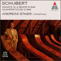 Schubert: Sonata in A minor D 845; Klavierstücke D 946 von Andreas Staier