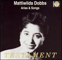 Mattiwilda Dobbs sings Arias & Songs von Mattiwilda Dobbs