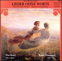 Mendelssohn: Songs without words von Benoit Fromanger