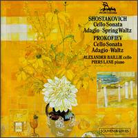 Shostakovich: Sonata, Op.40/Two Pieces For Cello And Piano/Prokofiev: Adagio/Waltz/Cello Sonata, Op.119 von Various Artists