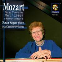 Mozart: Piano Concertos von Susan Kagan