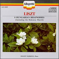 Liszt: 8 Hungarian Rhapsodies von Various Artists