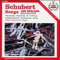 Schubert: Songs von Jan Opalach