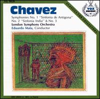 Chavez: Symphonies Nos. 1,2,3 von Eduardo Mata