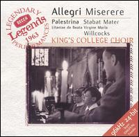 Allegri: Miserere; Palestrina: Stabat Mater von David Willcocks