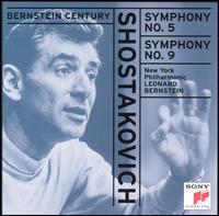 Shostakovich: Symphonies Nos. 5 & 9 von Leonard Bernstein