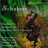 Schubert: Symphonies Nos. 3, 5 & 8 von Various Artists