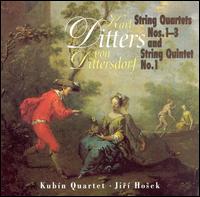 Karl Ditters von Dittersdorf: String Quartets Nos. 1-3; String Quintet No. 1 von Kubin Quartet