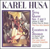 Karel Husa: String Quartets Nos. 2 & 3; Evocations de Slovaquie von The Gravelberrys
