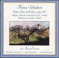 Schubert: Music for Piano Trio, Vol. 1 von Atlantis Ensemble