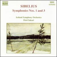 Jean Sibelius: Symphonies Nos. 1 and 3 von Petri Sakari