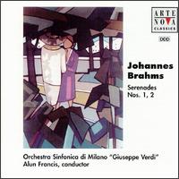 Brahms: Serenades Nos. 1 & 2 von Alun Francis