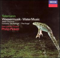 Telemann: Water Music; Alster Overture; "The Frogs" Concerto von Philip Pickett