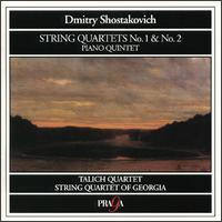 Shostakovich: String Quartets Nos. 1 & 2 von Various Artists