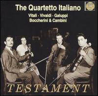 The Quartetto Italiano Plays Vitali, Vivaldi, Galuppi, Boccherini & Cambini von Various Artists